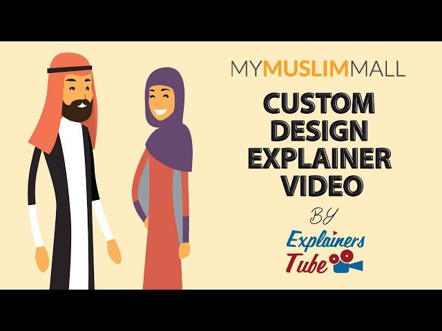 Selling Products Online - My Muslim Mall | Custom Explainer video Animation by ExplainersTube