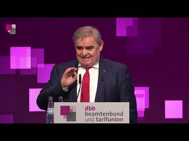 Vortrag Peter Müller | dbb Jahrestagung 2024