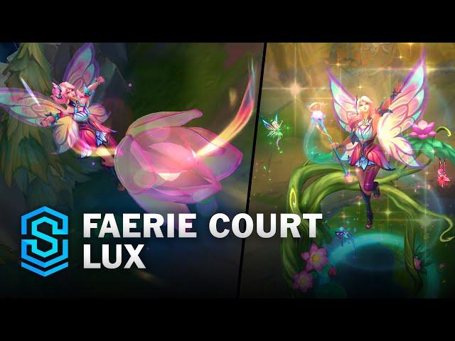 Faerie Court Lux Skin Spotlight - Pre-Release - PBE Preview - League of Legends