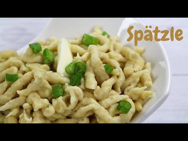 Spaetzle Making - Basic Recipe No. 3