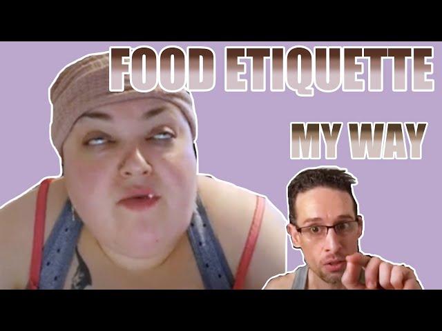 Foodie Beauty Au Contraire (Nader Elshamy teaches her etiquette)