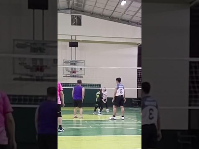 Spike like a monster  #mybloopers #volleyball #spike