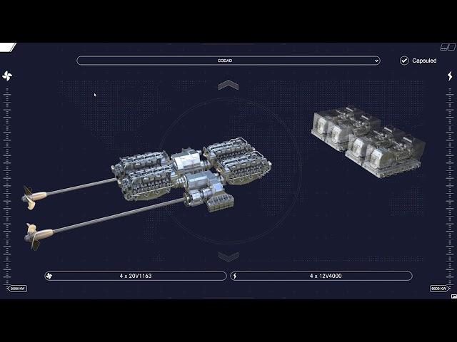 Demo of ship system configurator