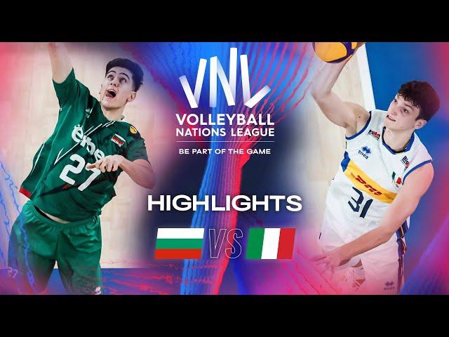  BUL vs.  ITA - Highlights | Week 3 | Men's VNL 2024