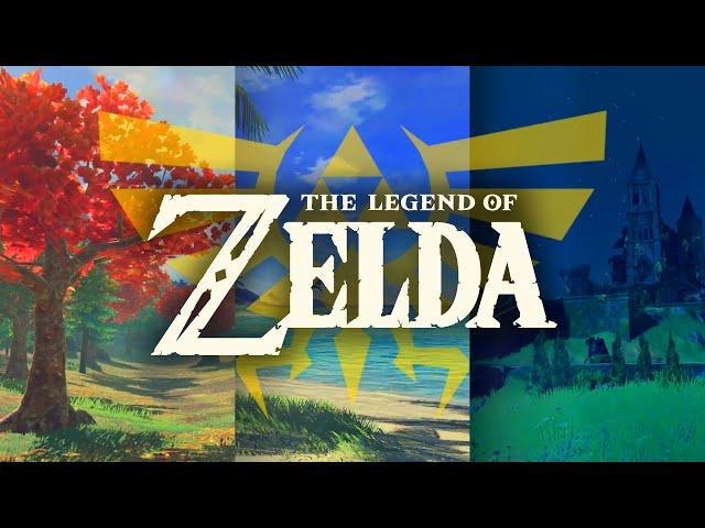 Legend of Zelda • FULL Relaxing Music (Rain + Waves + Night)  #tenpers