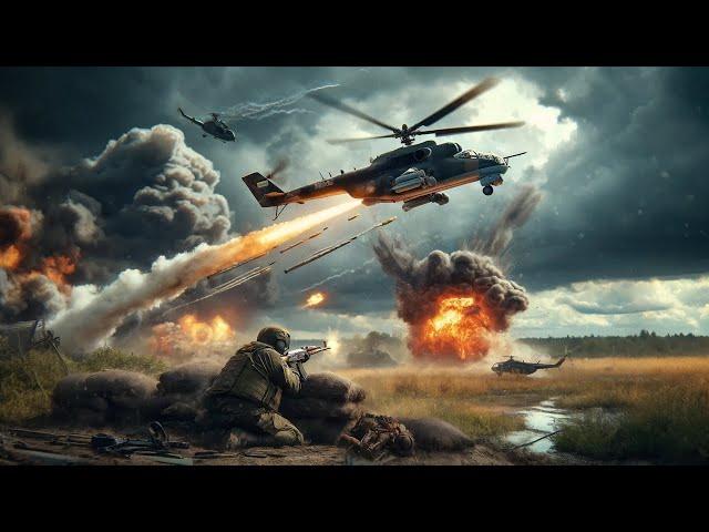 "Ukrainian FIM-92 Stinger Shoots Down Russian Ka-60 Helicopter – Intense ARMA 3 Action"