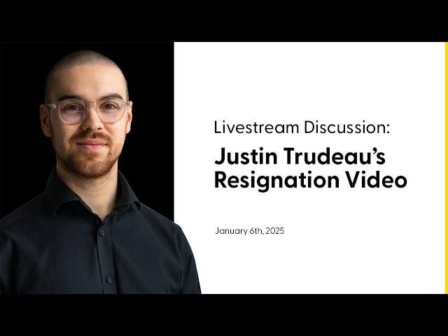 Justin Trudeau RESIGNS! | Live