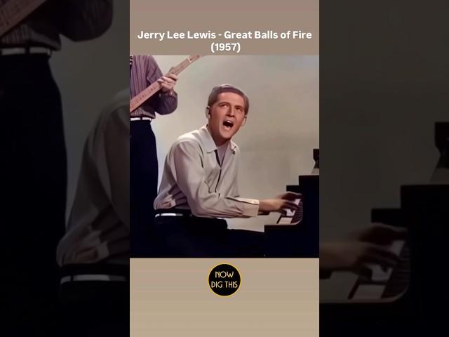 Jerry Lee Lewis (1957) Rock and Roll Legend! #jerry #lee #lewis #rock #roll #piano #50s #1950s