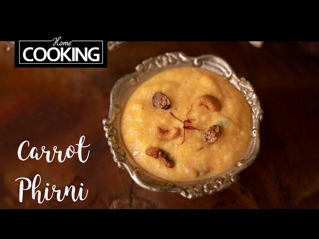 Carrot Phirni | Indian Dessert recipe | Indian Sweet Recipes | Carrot Recipes | Firni Recipes