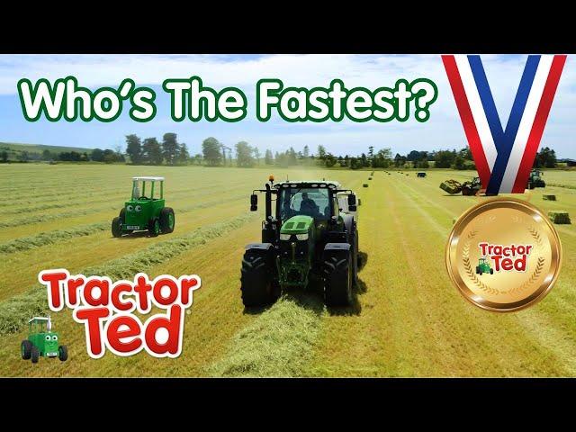 Who's The Fastest? Tractor Ted Clips : Summer Olympics! 