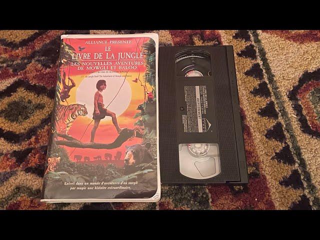 The Second Jungle Book: Mowgli And Baloo 1997 French Canadian Alliance VHS