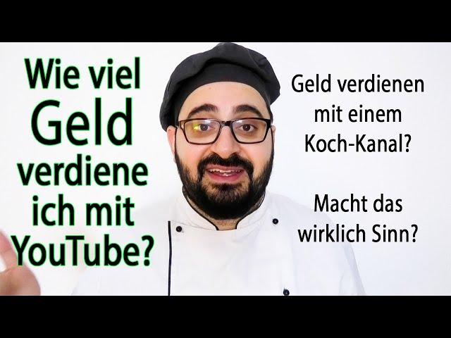 Geld verdienen online mit YouTube / Monetarisierung Koch-Kanal [Deutsch] / Mainii