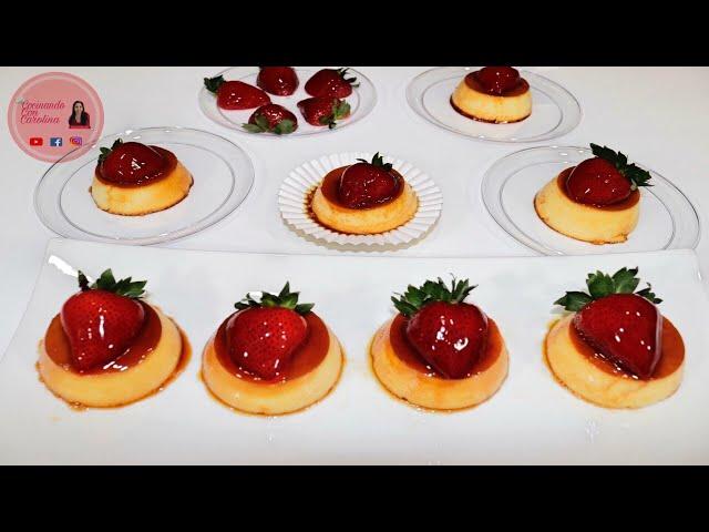 MINIFLAN  PARA MESA DE POSTRES