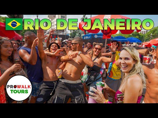 Rio de Janeiro Walking Tour - 4K60fps with Captions - Prowalk Tours Brazil