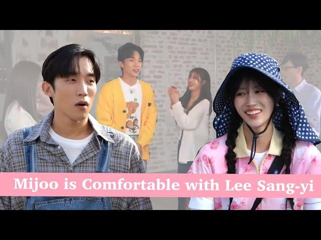 Mijoo and Lee Sang-yi are close enough to be comfortable