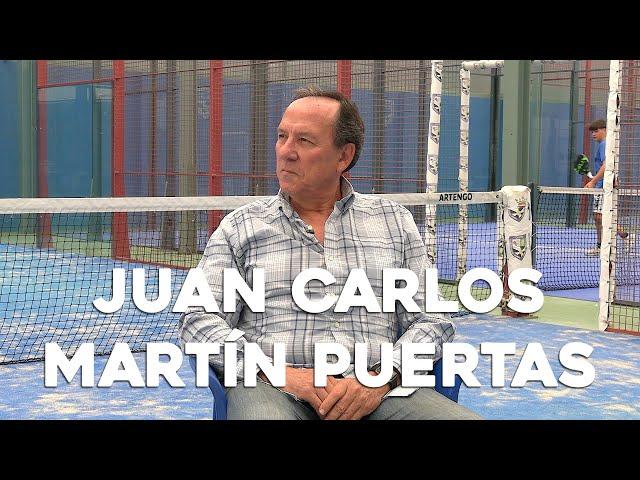 Juan Carlos Martín, un veterano del pádel