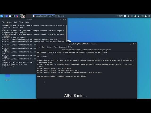 How to install Virtualbox in Kali Linux 2020!!!
