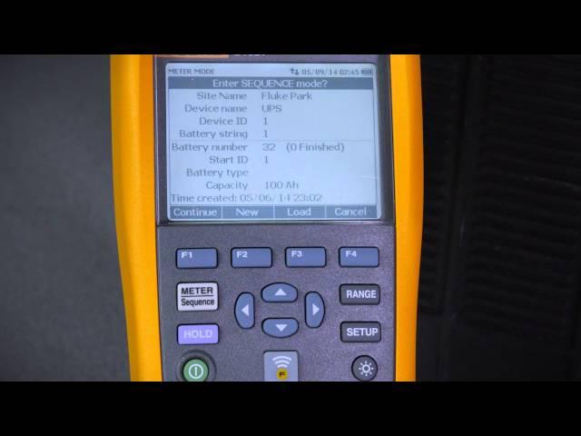 The Fluke 500 Series Battery Analyzer: Quick Demo