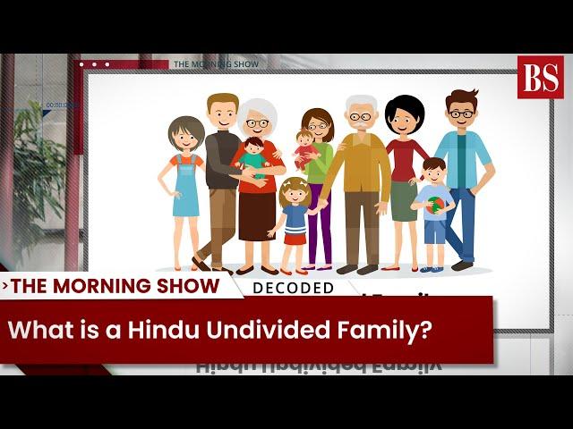 What is a Hindu Undivided Family?