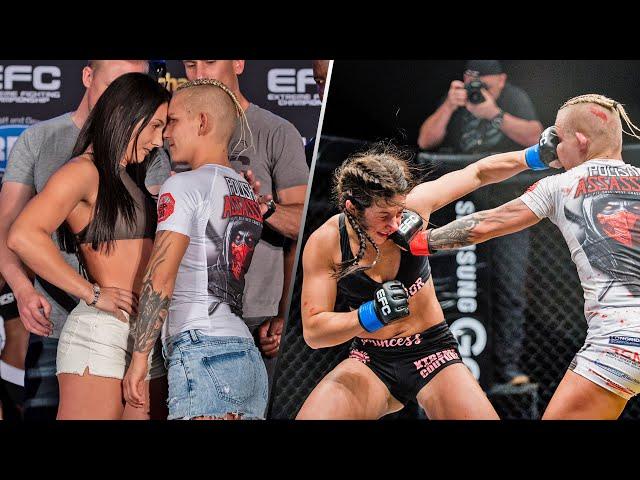 Probably The Craziest Women's MMA Fight In EFC History