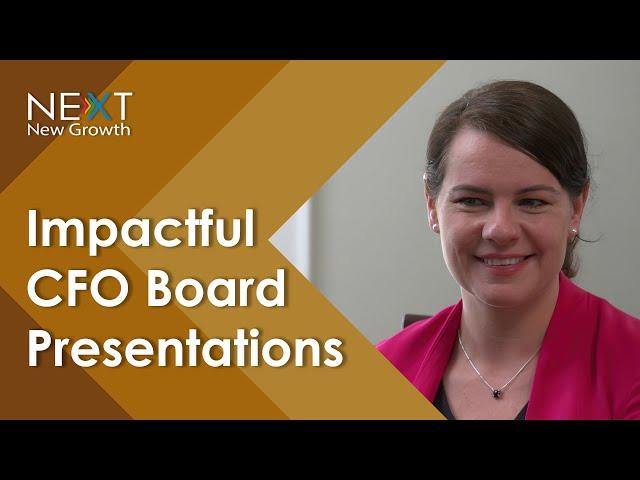 6 Impactful CFO Board Presentations