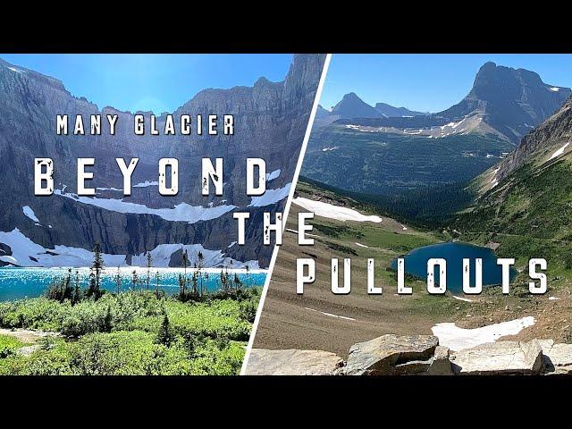 ICEBERG LAKE & PTARMIGAN TUNNEL IN MANY GLACIER: THE MOST BEAUTIFUL AREA OF GLACIER NATIONAL PARK