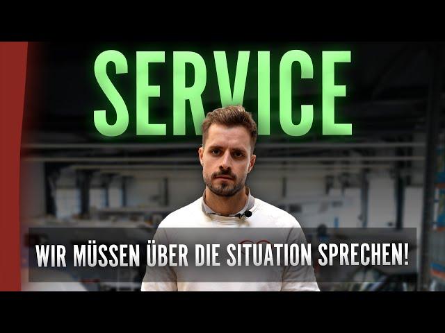 Was ist mit dem Service los...?!  | Wie wir das Problem lösen!