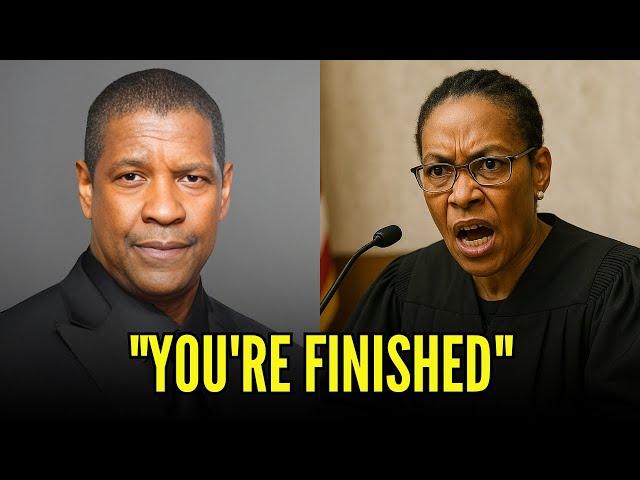 Judge Maya Thornton Challenges Denzel Washington — His Epic Response Leaves Court Speechless!