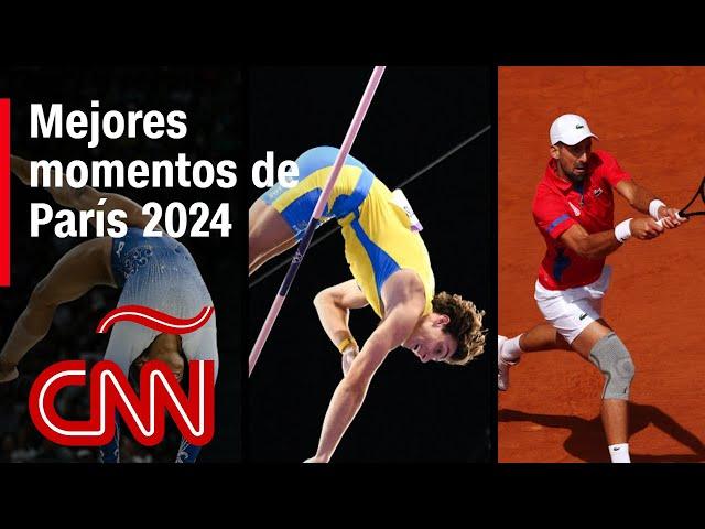 Los mejores momentos de los Juegos Olímpicos de París 2024