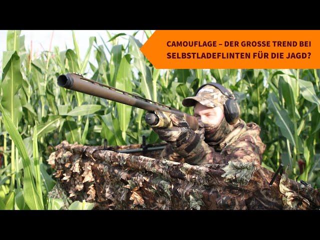 Camouflage – der große Trend bei Selbstladeflinten für die Jagd?