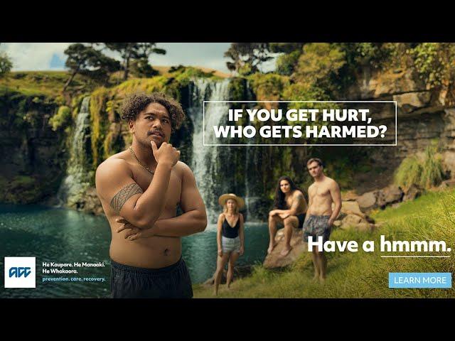 ACC New Zealand: Have a hmmm - The Waterfall.