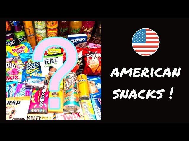 American Snacks Unboxing | Iven Alger Mystery box! :)