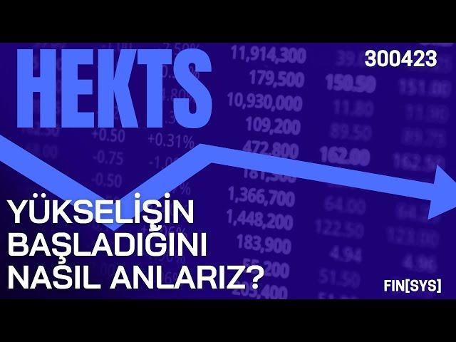 HEKTS : Yükselişin Başladığını Nasıl Anlarız? | #HEKTAS Hisse Senedi Teknik Analizi Yorumu