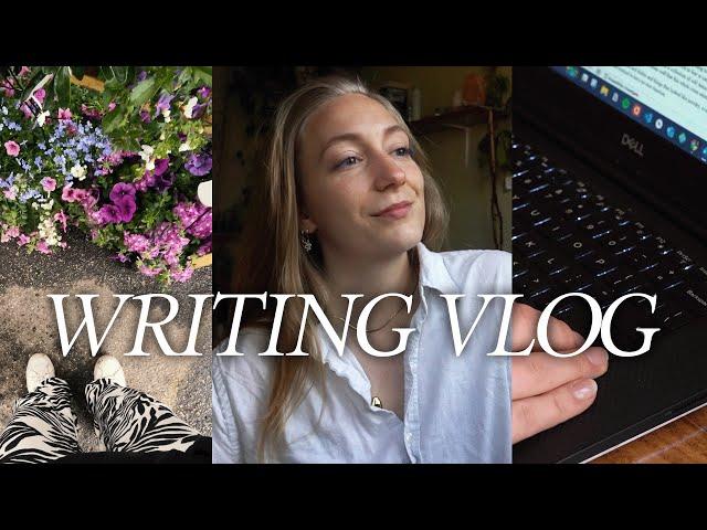 learning to create sustainably, writing podcasts, and slow editing | a writing vlog