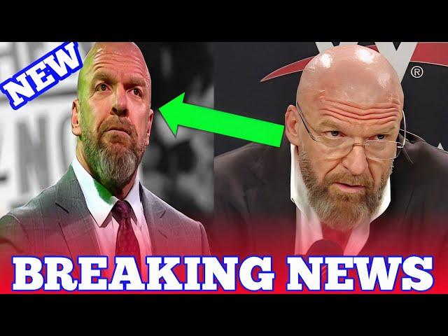 Triple H-Sudden Shocking Announcement: WWE fans react in disbelief to today's dangerous news!”