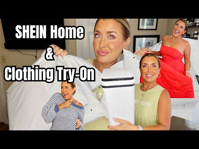 Shein Home and Shein Clothing try on | Not what I expected! | Hotmess Momma Vlogs