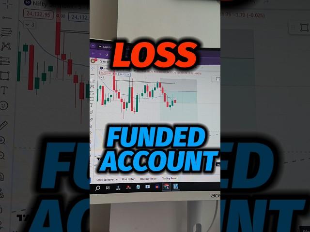 Funded Account Mein LOSS Ho Gya|| Funded Account Drawdown|#FundedAccount #ForexTrading #traders