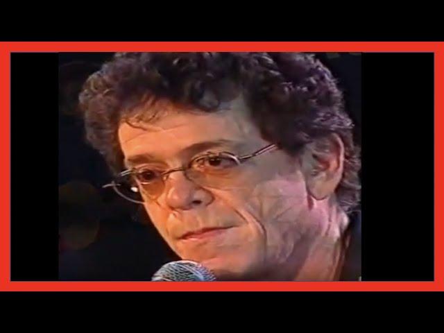 Best acoustic version ever of SWEET JANE - Rare Live  LOU REED