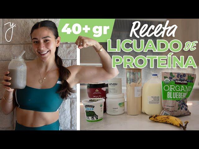 Licuado de Proteína I 40 g de Proteína, Rico en Nutrientes y Lleno de Antioxidantes