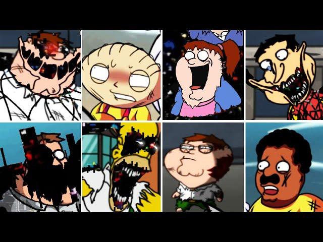 FNF' VS Darkness Takeover NEW YX's Takeover V1.5 Family Guy (FNF/Pibby/New)