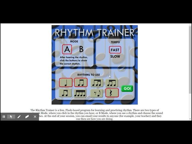 The Rhythm Trainer