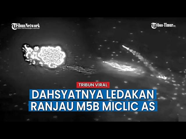 Angkatan Bersenjata Ukraina Serang Pertahanan Rusia dengan Sistem Ranjau M5B MICLIC AS