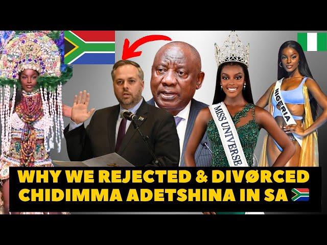 Chidimma Adetshina Story; South Africa  Government Reveal Why They Rejected & Diøvorced Her. 