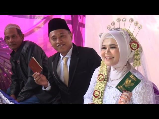 RESEPSI PERNIKAHAN IMRON  &  LARAS  by MUA HUMAIRA RIAS PENGANTIN TEGAL