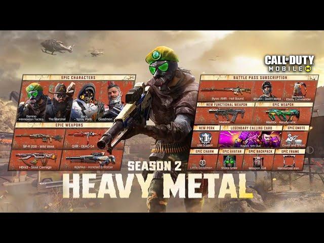 *NEW* SEASON 2 LEAKS! New GRENADE LAUNCHER + New BATTLE PASS REWARDS and more! COD Mobile Leaks