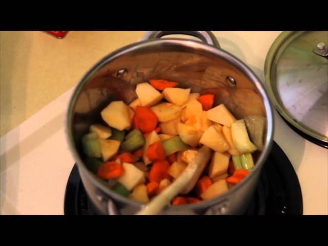 Cooking with Oma - Kartoffelsuppe (Potato Soup)