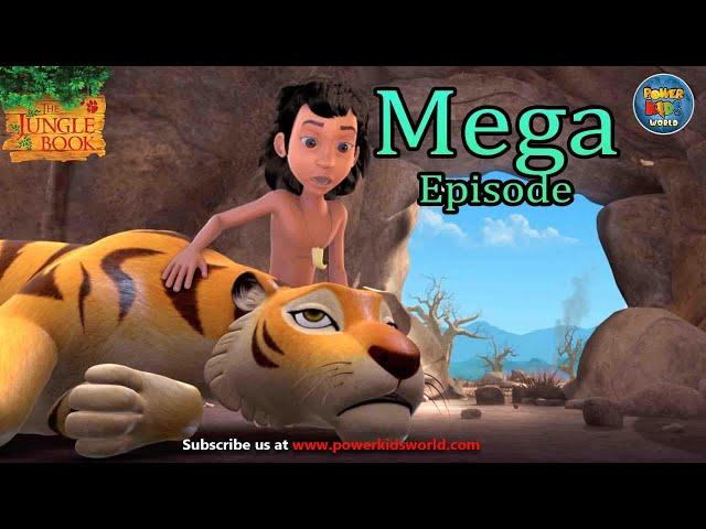 Jungle Book Mega Episode | JungleBook Cartoon For Kids | Funny Stories For Kids | Funny Wild Animals