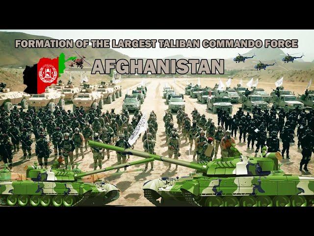 Taliban commando forces:The Taliban government is forming the largest commando forces in Afghanistan