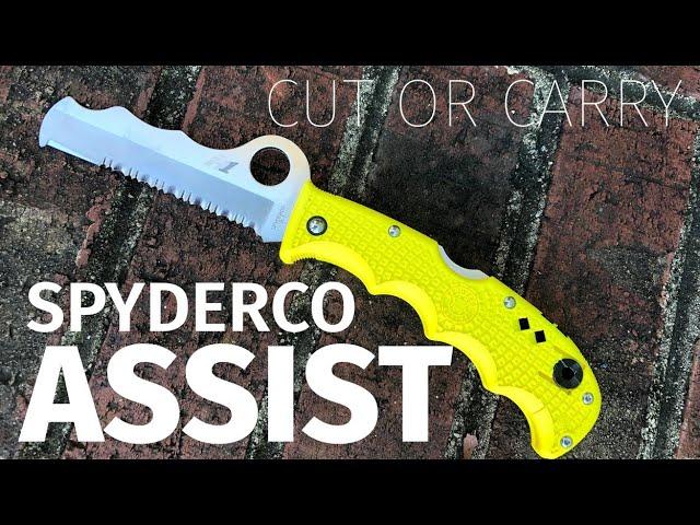 Cut or Carry:  Spyderco Assist H1