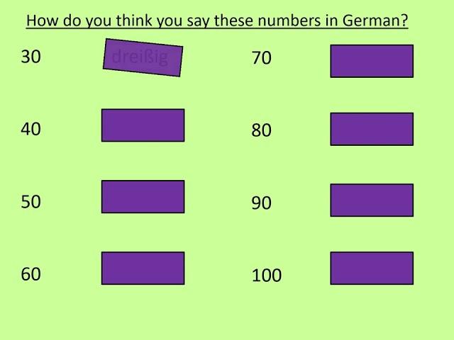 Lesson 2 Numbers higher than 10 and saying how old you are.